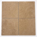 Cross Cut Travertine Noce 18x18 Honed Filled Tile close-up