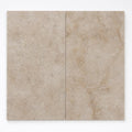 Cross Cut Travertine Walnut 12x24 Honed Filled Tile close-up