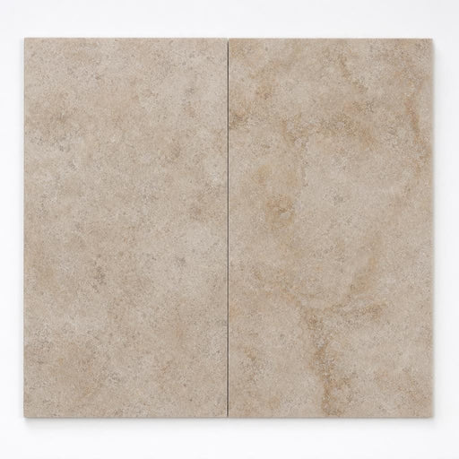 Cross Cut Travertine Walnut 12x24 Honed Filled Tile close-up