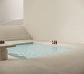 Crush White 48x48 Matte Large Format Porcelain Tile