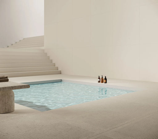 Crush White 24x48 Matte Large Format Porcelain Tile