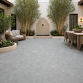 Cumulus Marble Paver 12x24 Tumbled 1.25 inch — Courtyard paving