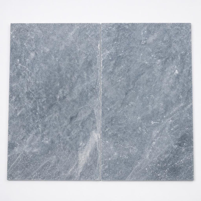 Cumulus Marble Paver 16x24 Sandblasted, Brushed 1.25 inch close-up