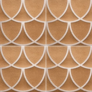 Curve Series Cotto 8x8 Porcelain Tile