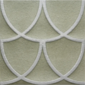 Curve Series Sage 8x8 Porcelain Tile