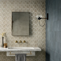Curve Series Taupe 8x8 Porcelain Tile