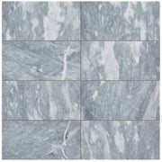 D Blue 12x24 Honed Marble Tile
