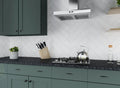 Dacia White 4.3x21.2 Matte Ceramic Wall Tile