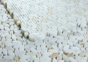 Daisy Wild Calacatta Gold 12.75x13.25 Mosaic