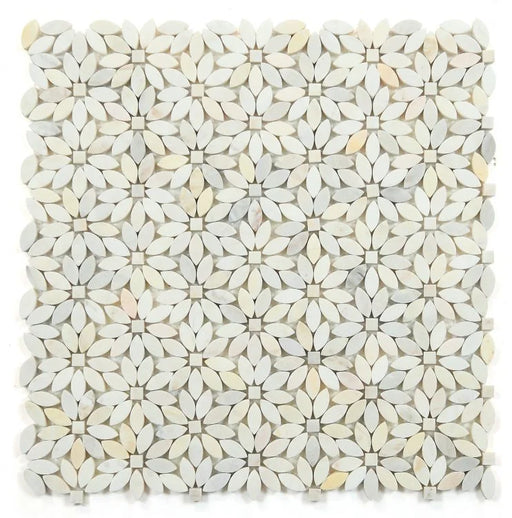 Daisy Wild Eura Wood 2x2 Wood Look Marble Mosaic