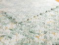 Daisy Wild Green 2x2 Marble Mosaic