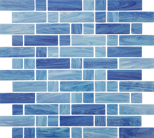 Dash Aegean 12x12 Glass Mosaic Tile