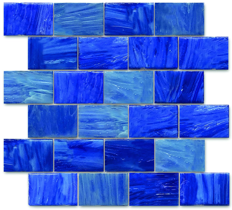 Dash Aegean 12x12 Glass Mosaic Tile
