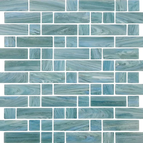Java Coins Tile Dash Java 12x12 Glass Mosaic Tile — Solidshape