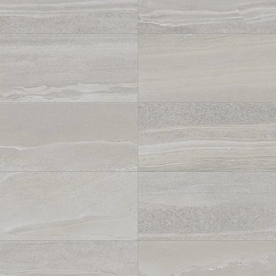 Davenport Ash 3x12 Surface Bullnose Porcelain Trim