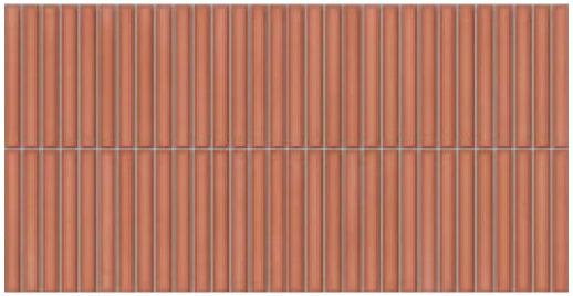 Deco Lingot Coral 12.6x24.6 Decorative Glazed Porcelain Tile