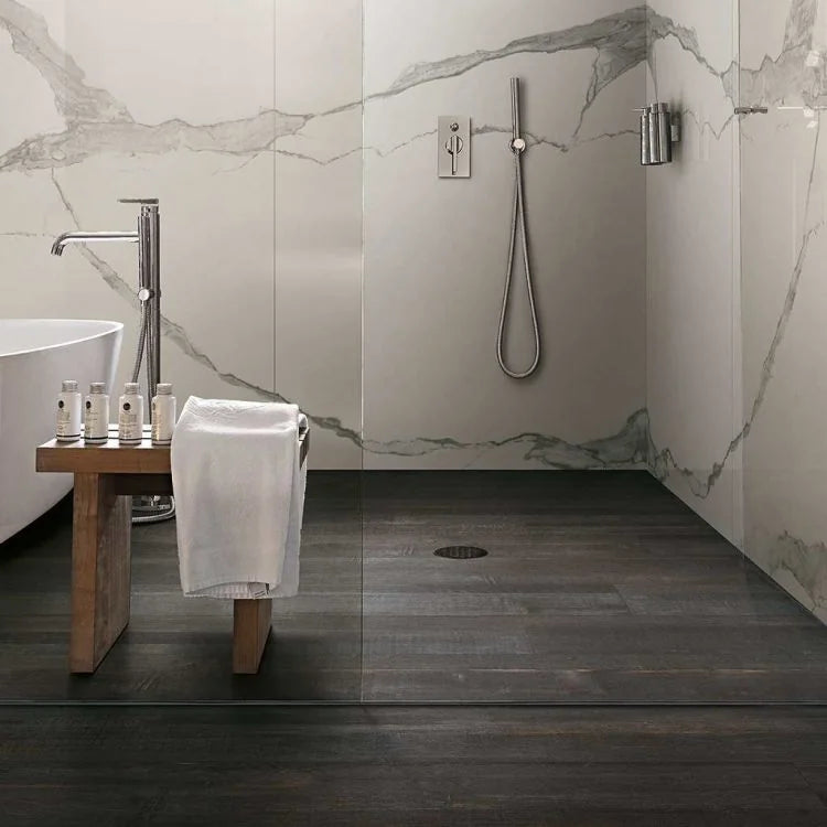 Deco Wood Black 8x48 Wood Look Porcelain Tile