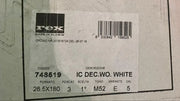 Deco Wood White 10.5x71 Wood Look Porcelain Tile