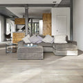 Deco Wood White 8x48 Plank Wood Look Porcelain Tile