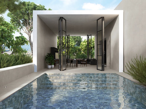 DeepBlue Oxid 6x6 Matte Pressed Porcelain Pool Tile