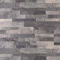 Dekora Ardesia Black 6x24 Matte Porcelain Ledger Stone