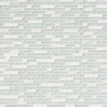 Delano Blanco Pattern Misc. 0.24 Inch Glass Stone Blend Mosaic Tile