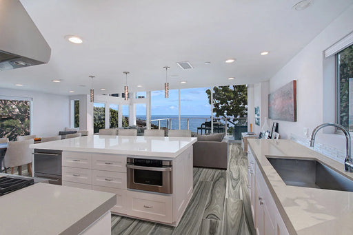 Dellano Moss Grey 8x48 Polished Porcelain Wood Look Floor Tile