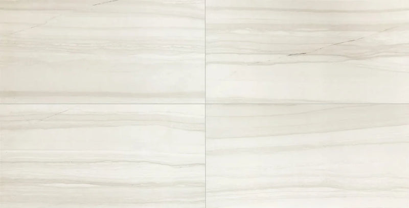 Demira Bianco 12x24 Polished Porcelain Wall & Floor Tile