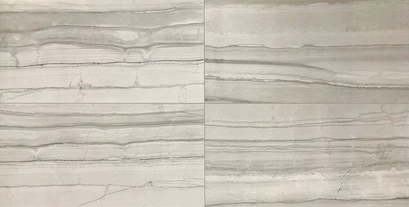 Demira Dark Grey 12x24 Polished Porcelain Wall & Floor Tile