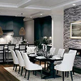 Denali Grey Corner Random Natural PVC Ledger Stone