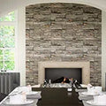 Denali Grey Flats Random Natural PVC Ledger Stone