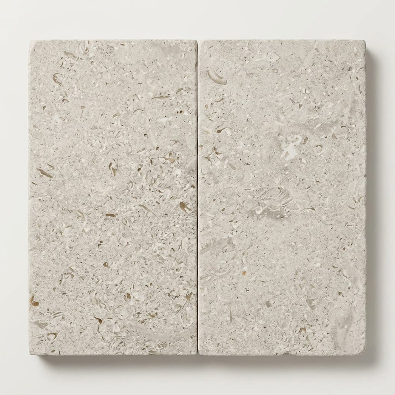 Desert Sand Limestone Tumbled 12 x 24 x 2 Modern Coping 12x24 close-up