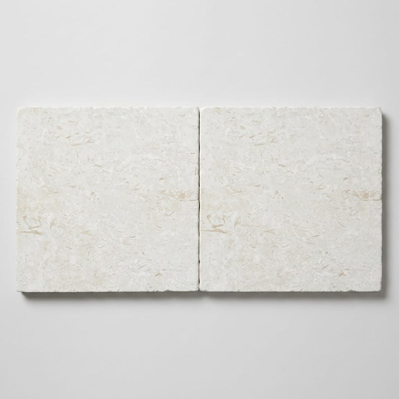Desert Sand Limestone Tumbled 24 x 24 x 1.25 Paver 24x24 close-up