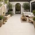 Desert Sand Limestone Tumbled 6 x 12 x 1.25 Paver 6x12 — Courtyard paving