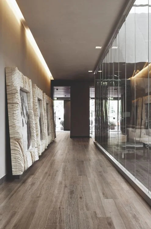 Details Wood Grey 8x48 Plank Wood Look Porcelain Tile