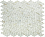 Diamond Calacatta Gold Honed Marble Mosaic