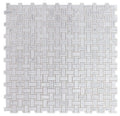 Diana Carrara 12.25x12.25 Cross Marble Mosaic