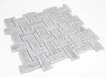 Diana Carrara 12.25x12.25 Cross Marble Mosaic