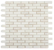 Diana Thassos 11.75x12 Linear Marble Mosaic