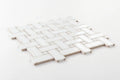 Diana Thassos 12.25x12.25 Cross Marble Mosaic