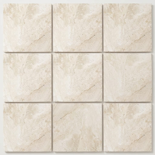 Diano Royal (Queen Beige) Marble 12x12 Honed Tile close-up