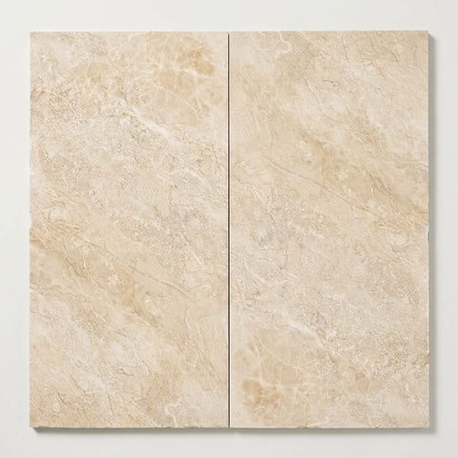 Diano Royal (Queen Beige) Marble 12x24 Honed Tile close-up