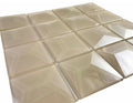 Dimension Champagne 12x12 Iridescent Square Glass Mosaic