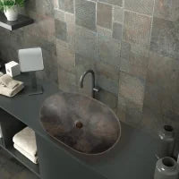 Diurne Oxide Plate 7.9x7.9 Matte Porcelain Tile