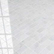 Dolamiti Ice 2x4 Polished Marble Mosaic Tile