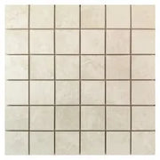 Dolomia Cream 2x2 Natural Stone Look Porcelain Mosaic