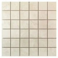 Dolomia Cream 2x2 Natural Stone Look Porcelain Mosaic