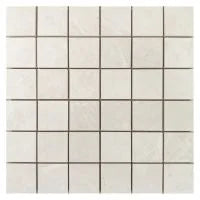 Dolomia White 2x2 Natural Porcelain Mosaic