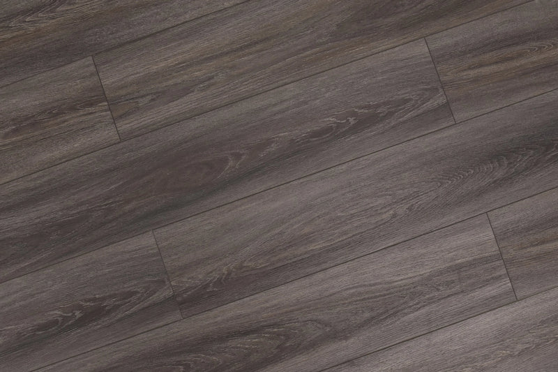 Domaine Graphic Charcoal 7x60 EIR Painted Bevel 20mil WPC Vinyl Flooring