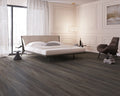 Domaine Graphic Charcoal 7x60 EIR Painted Bevel 20mil WPC Vinyl Flooring